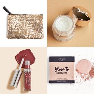 SOLD✨Ciaté London Bundle Bag✨ Gold Ipsy Bag